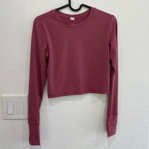 Paragon long sleeve crop